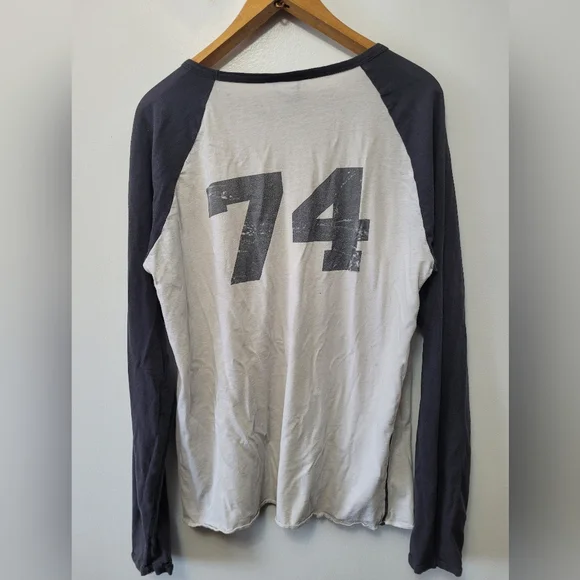 VINTAGE 2000'S Lynyrd Skynyrd "74" Graphic Long Sleeve Shirt "Large" - Picture 5 of 6